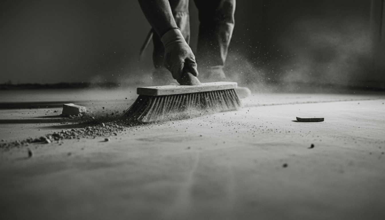 Bouwstof wordt verwijderd na renovatie