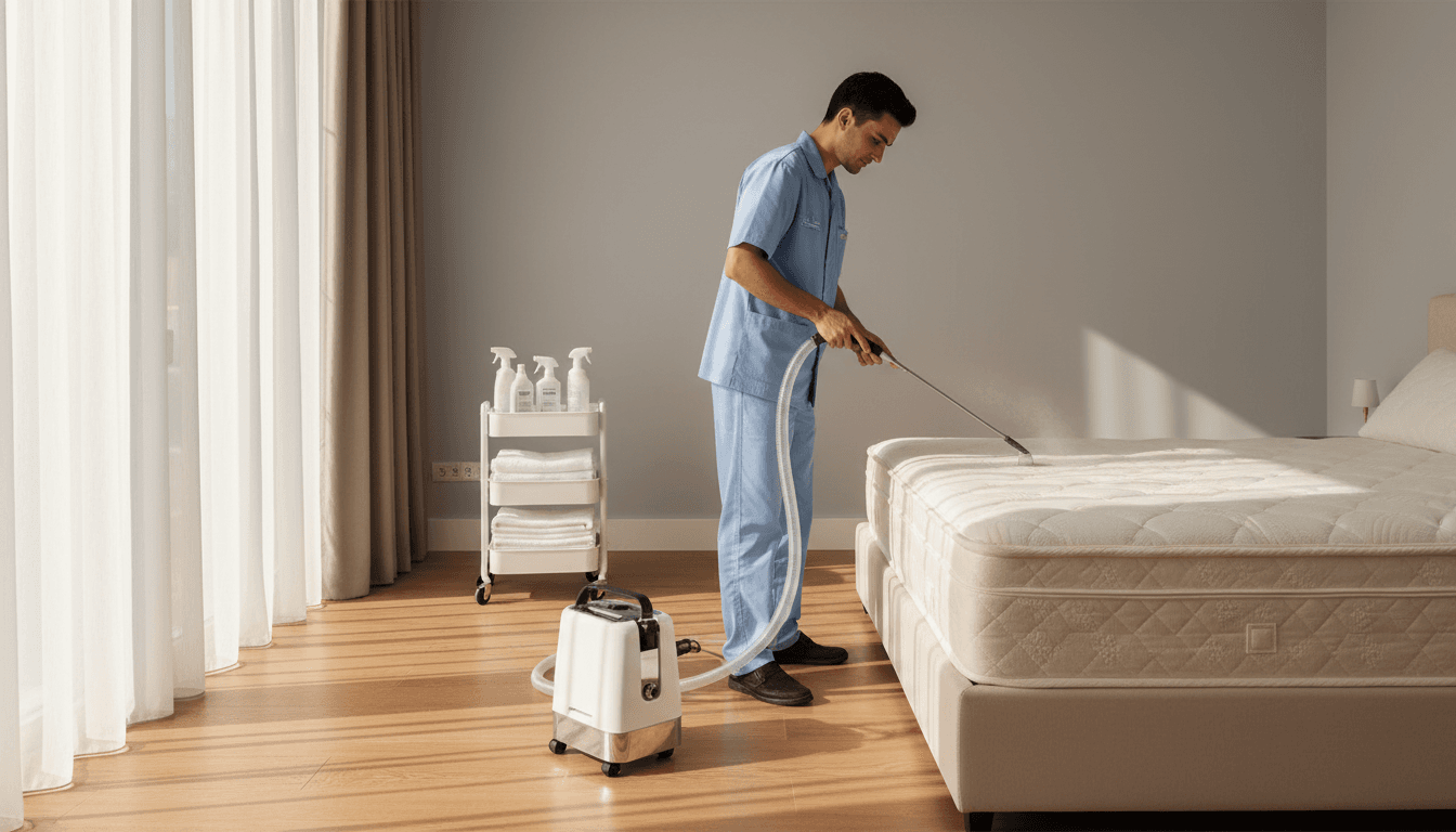 Professionele matrasreiniging voor hygiëne en slaapkwaliteit