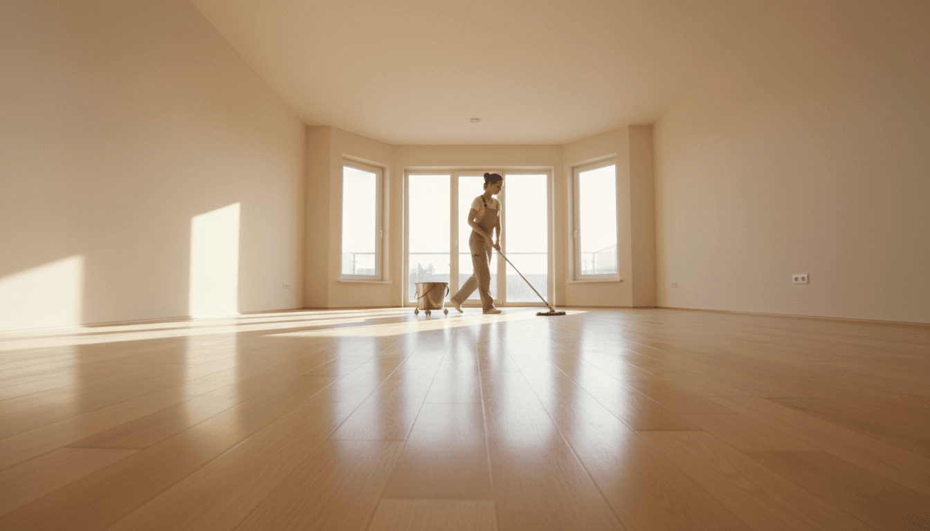 Verhuizing schoonmaak van lege woning